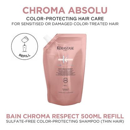 Kérastase Chroma Absolu Sulfate-Free Hydrating Protective Shampoo (Thin Hair)